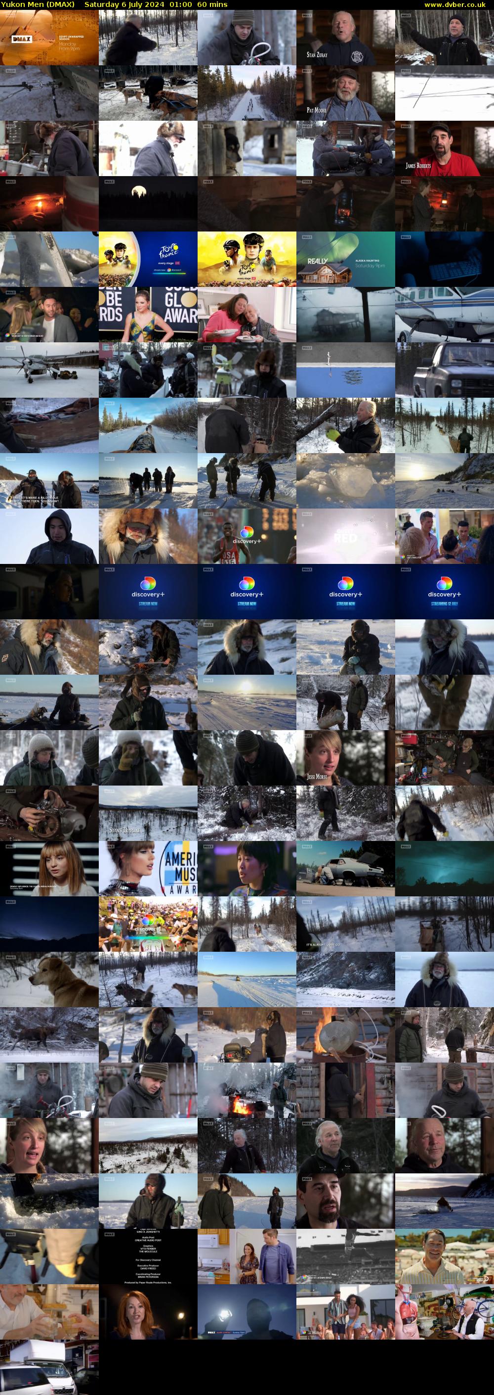 Yukon Men (DMAX) Saturday 6 July 2024 01:00 - 02:00