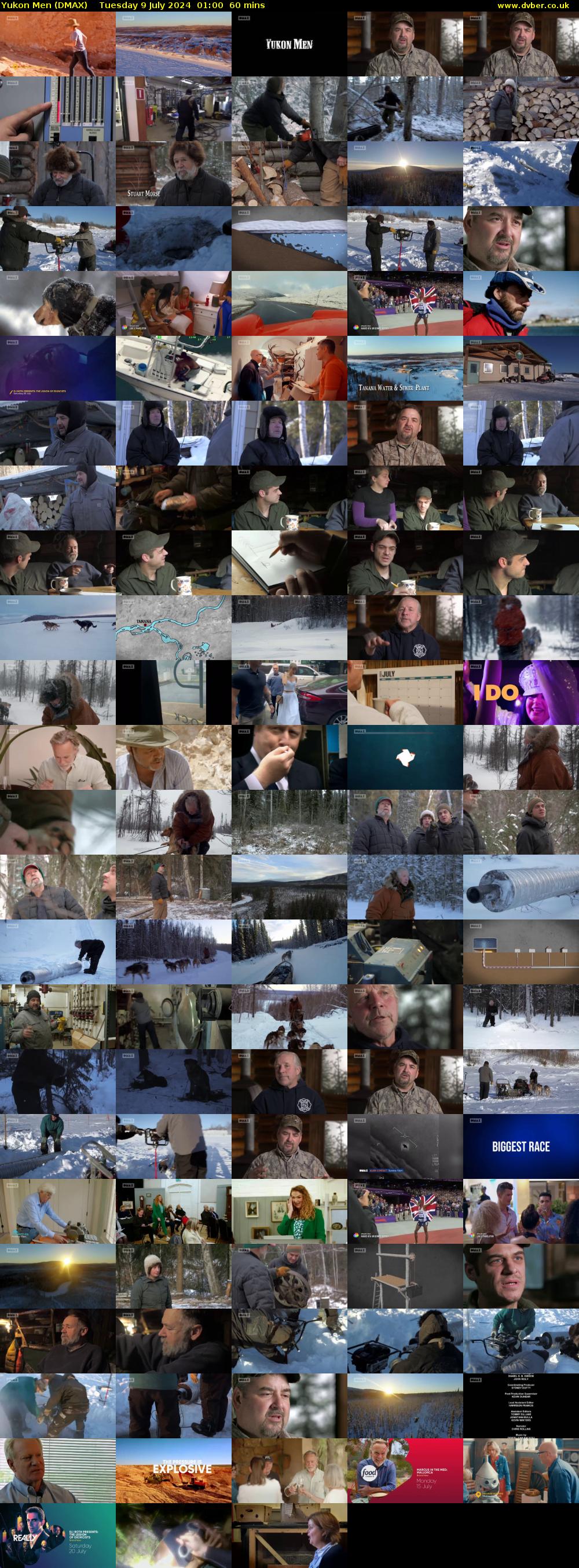 Yukon Men (DMAX) Tuesday 9 July 2024 01:00 - 02:00