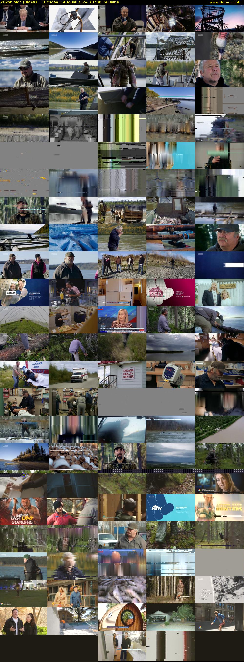 Yukon Men (DMAX) Tuesday 6 August 2024 01:00 - 02:00
