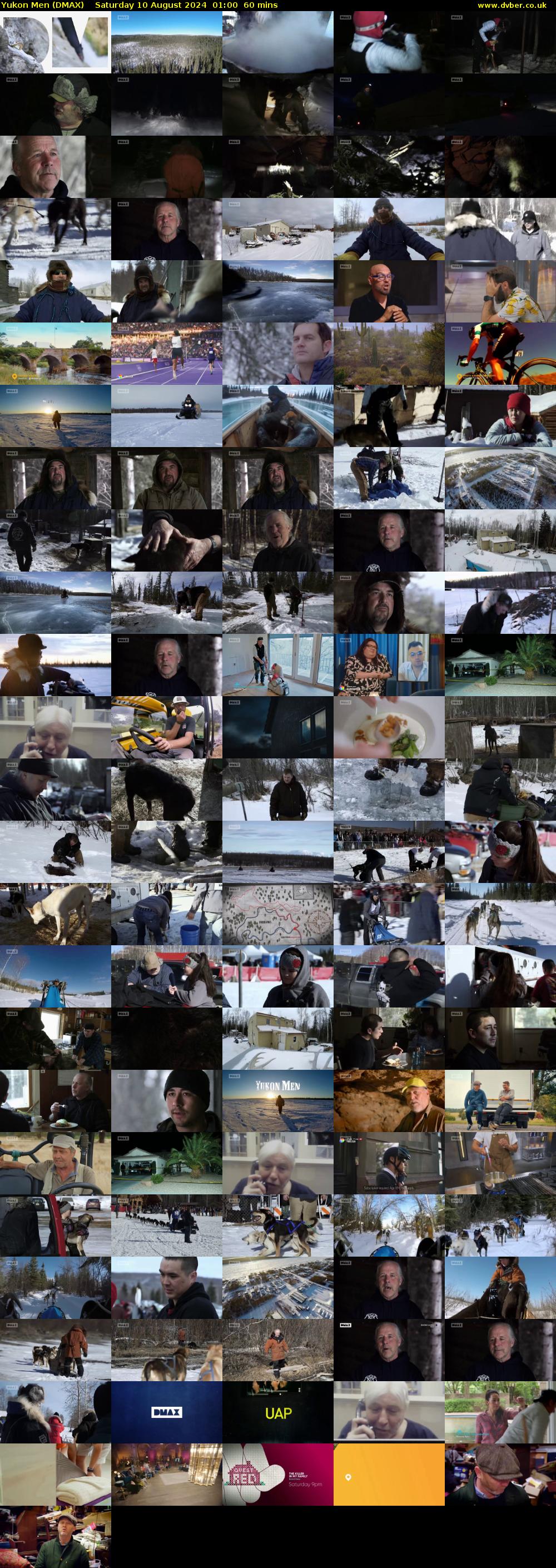 Yukon Men (DMAX) Saturday 10 August 2024 01:00 - 02:00