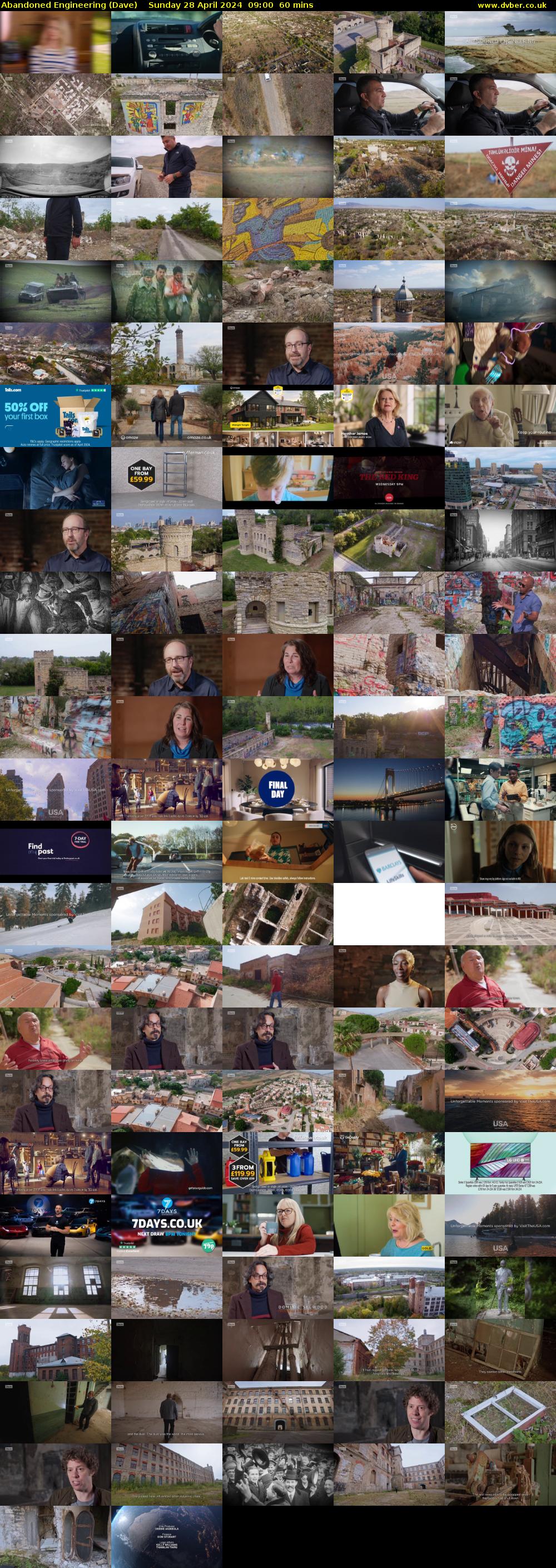 Abandoned Engineering (Dave) Sunday 28 April 2024 09:00 - 10:00