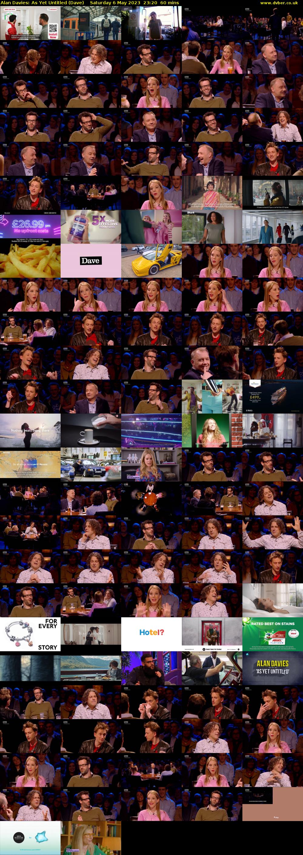 Alan Davies: As Yet Untitled (Dave) Saturday 6 May 2023 23:20 - 00:20