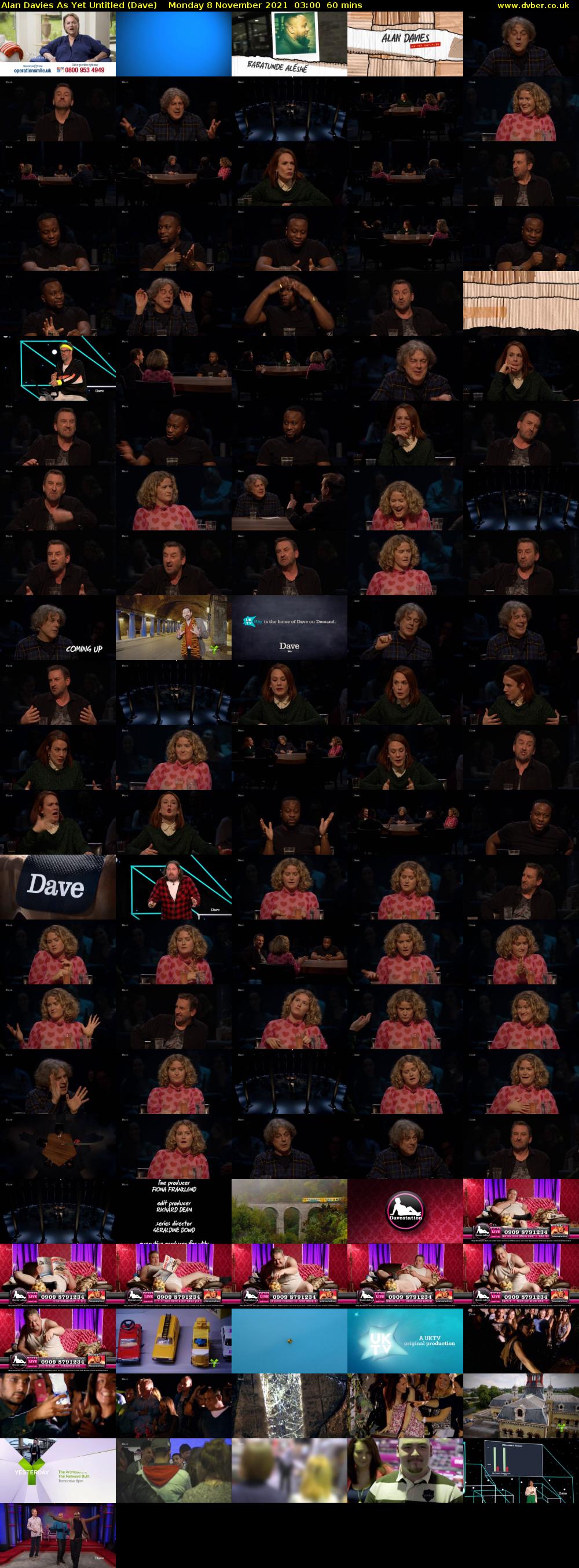 Alan Davies As Yet Untitled (Dave) Monday 8 November 2021 03:00 - 04:00