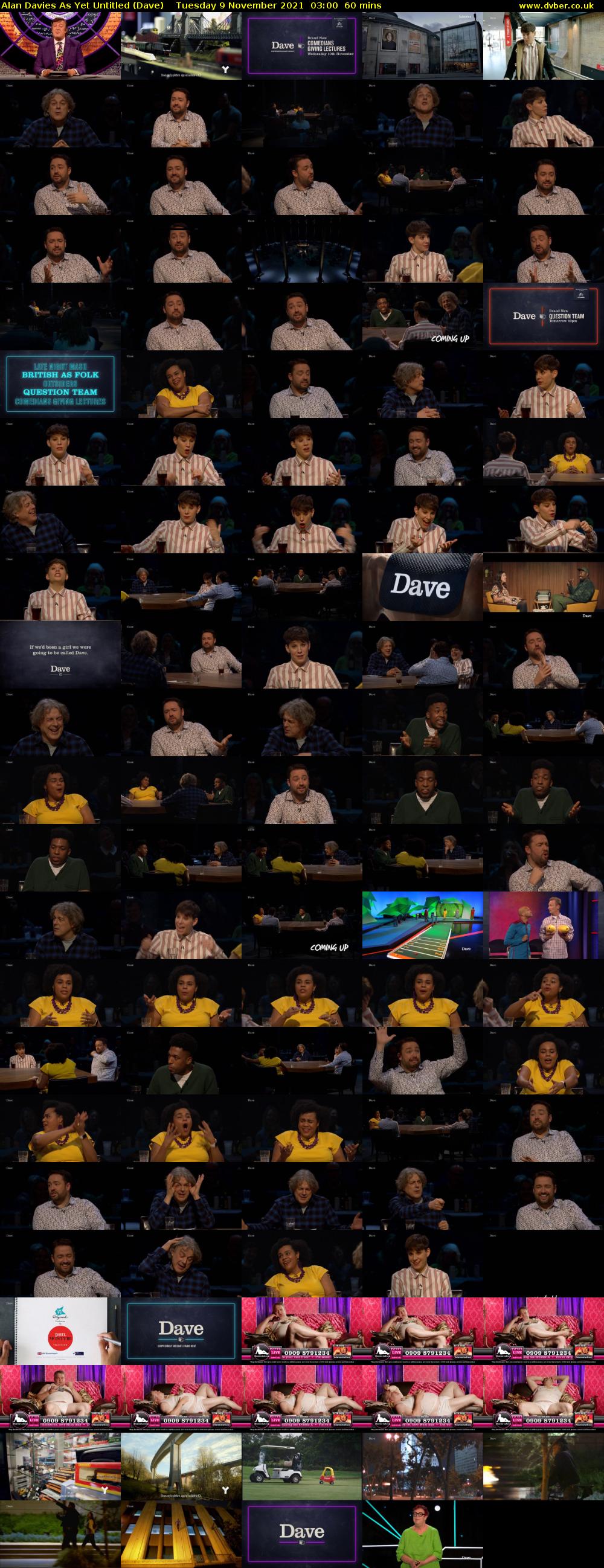 Alan Davies As Yet Untitled (Dave) Tuesday 9 November 2021 03:00 - 04:00