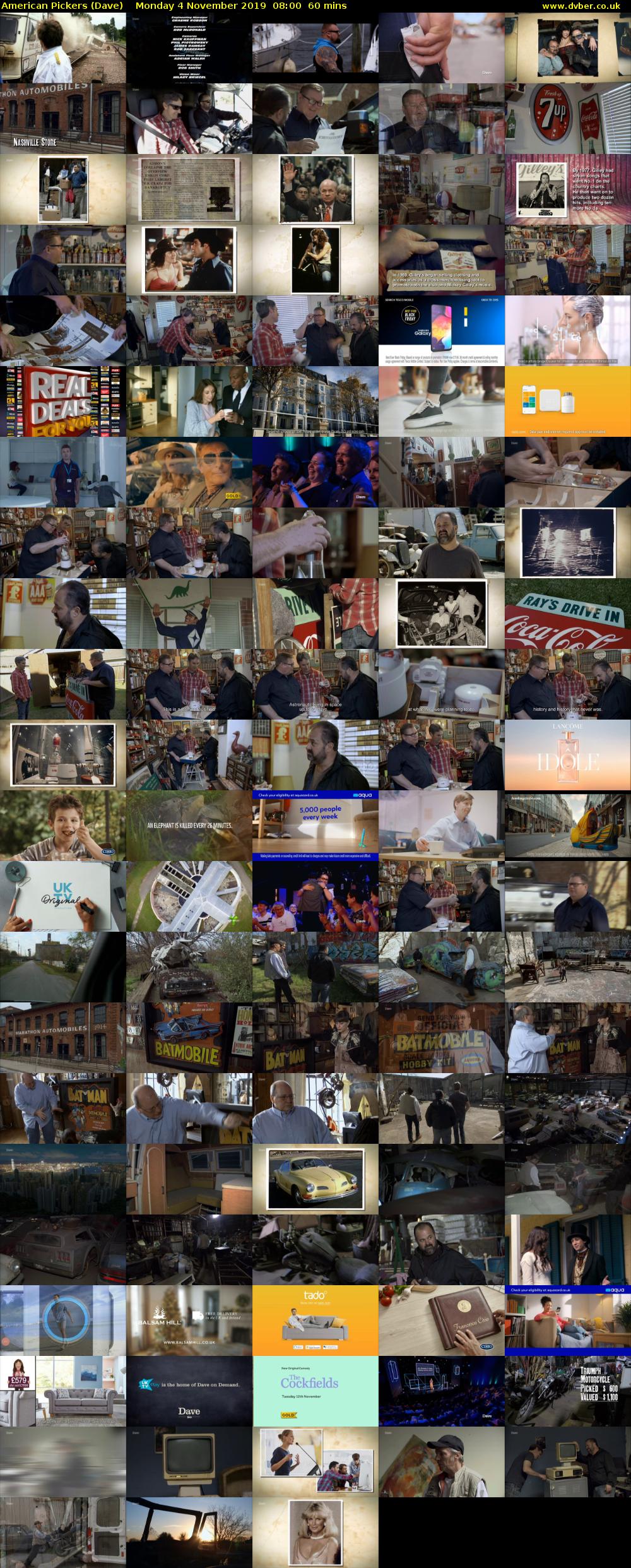 American Pickers (Dave) Monday 4 November 2019 08:00 - 09:00