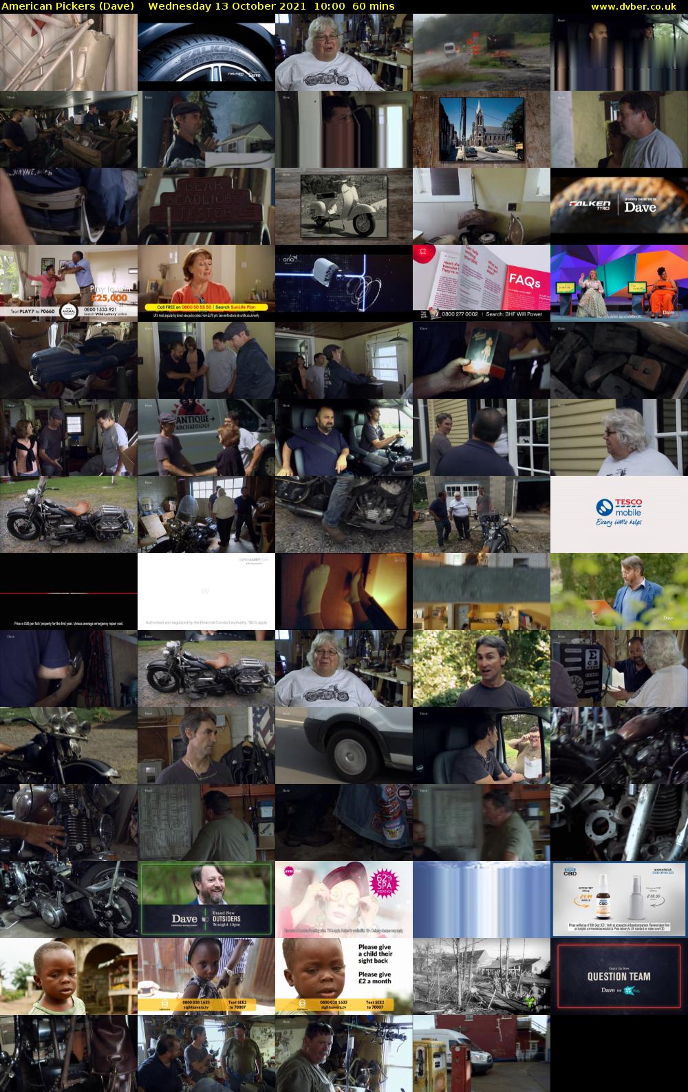 American Pickers (Dave) Wednesday 13 October 2021 10:00 - 11:00