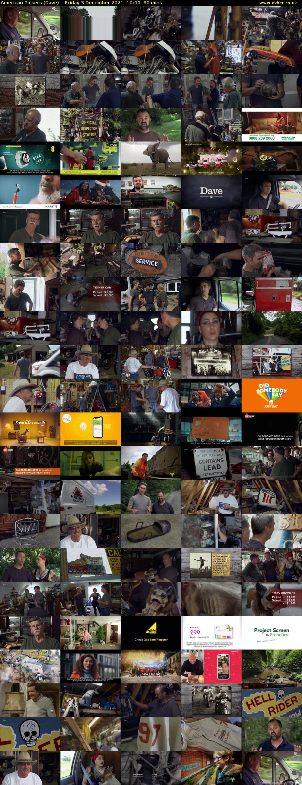 American Pickers (Dave) Friday 3 December 2021 10:00 - 11:00
