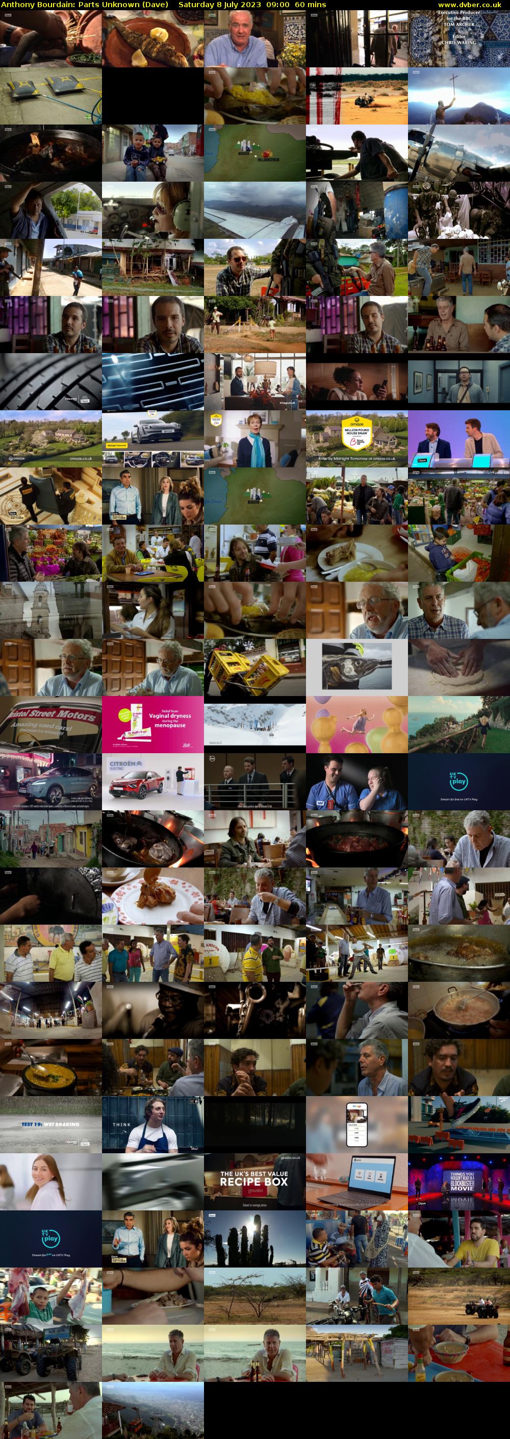 Anthony Bourdain: Parts Unknown (Dave) Saturday 8 July 2023 09:00 - 10:00