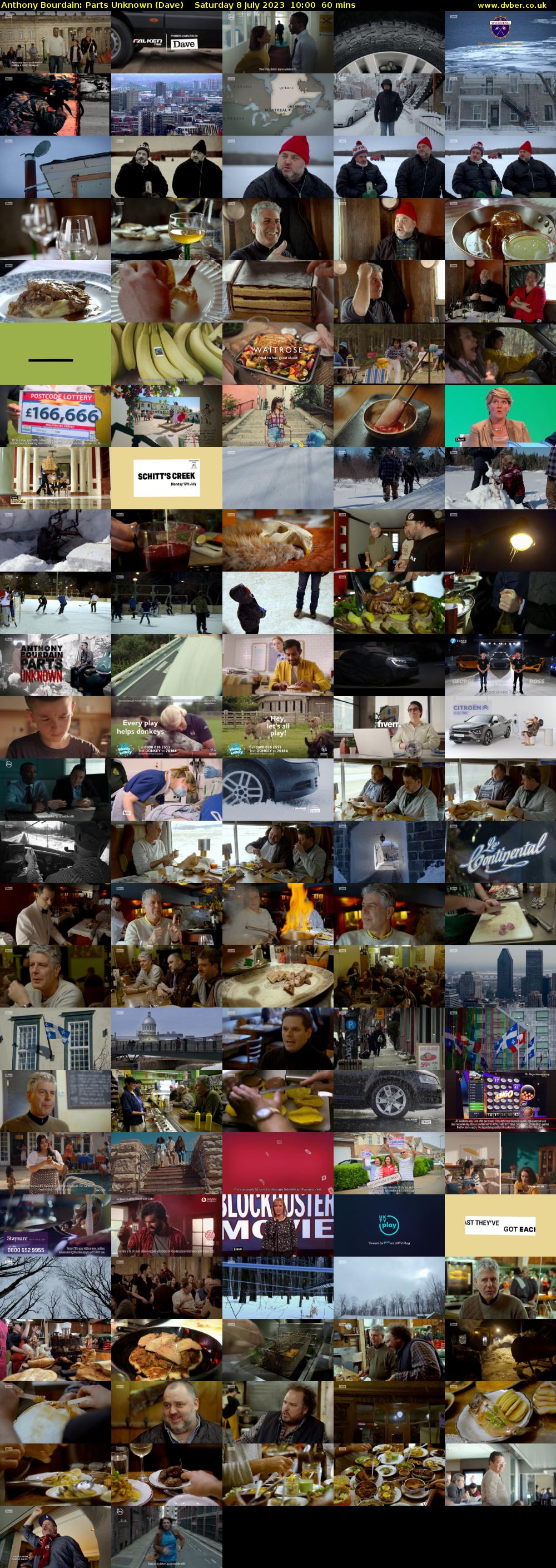 Anthony Bourdain: Parts Unknown (Dave) Saturday 8 July 2023 10:00 - 11:00