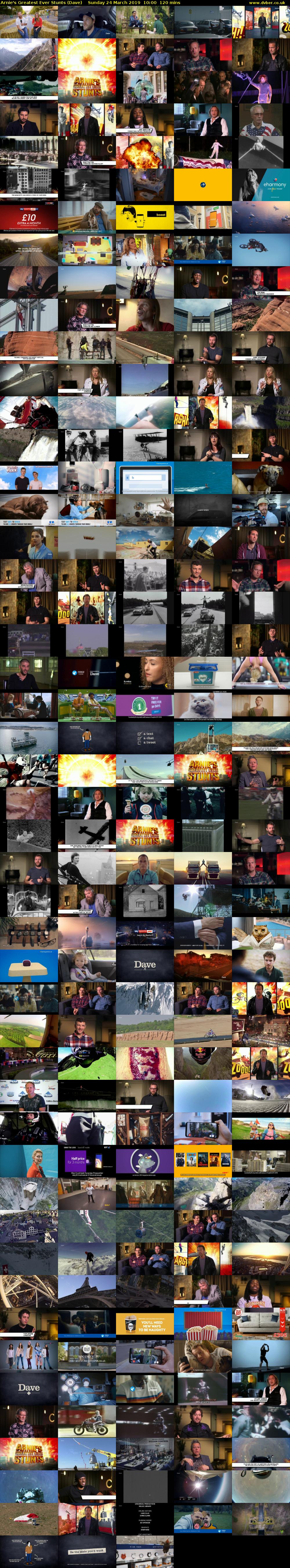 Arnie's Greatest Ever Stunts (Dave) Sunday 24 March 2019 10:00 - 12:00