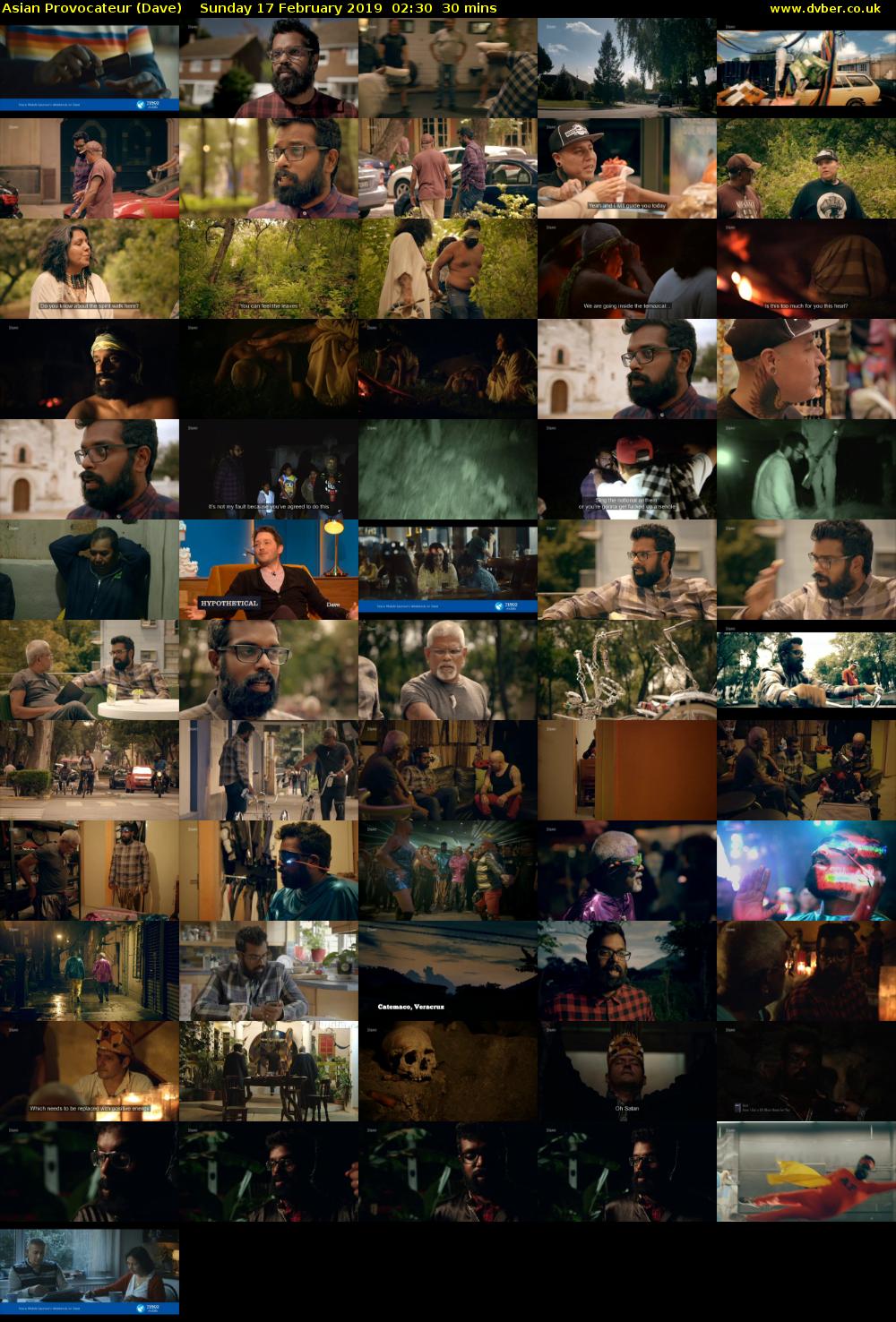 Asian Provocateur (Dave) Sunday 17 February 2019 02:30 - 03:00
