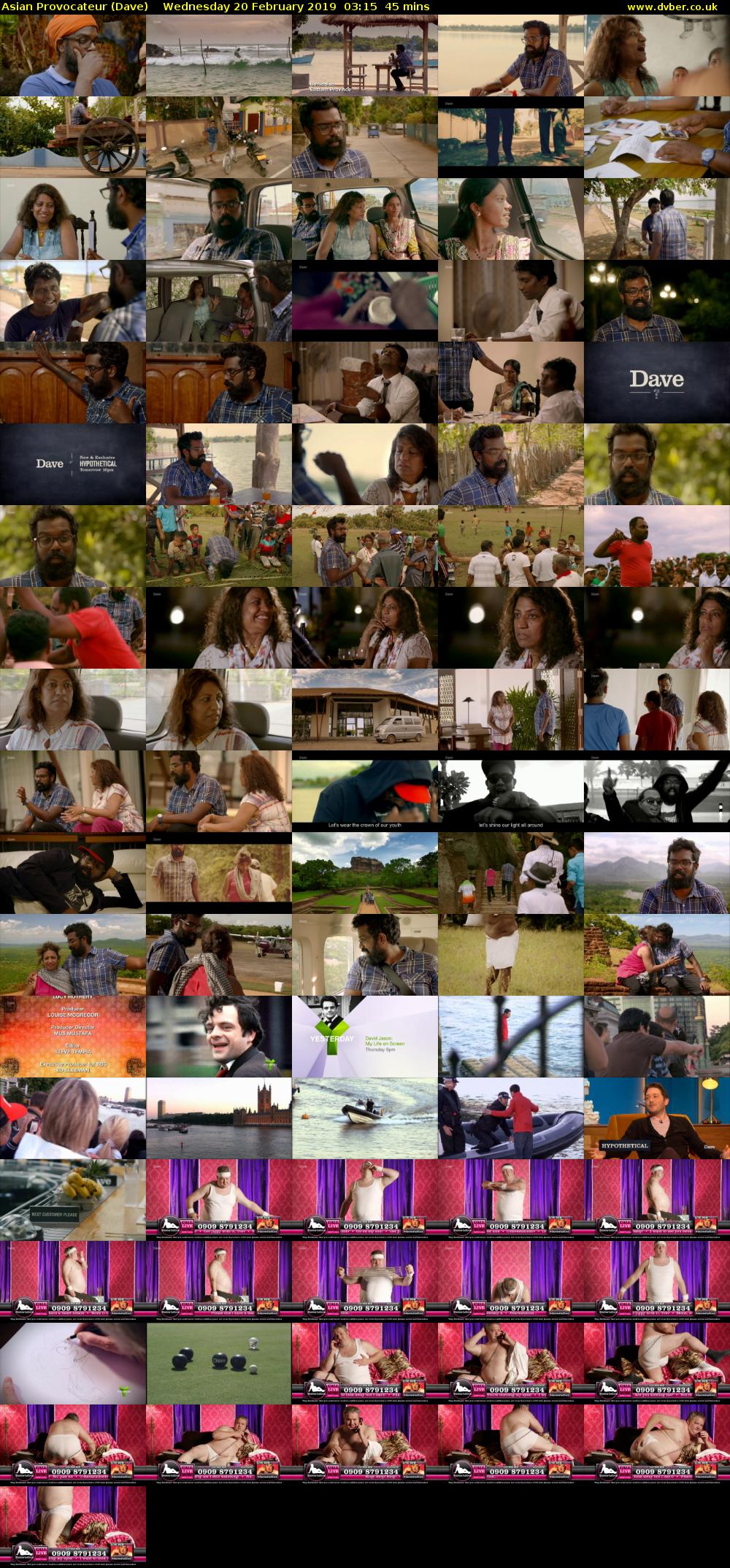 Asian Provocateur (Dave) Wednesday 20 February 2019 03:15 - 04:00