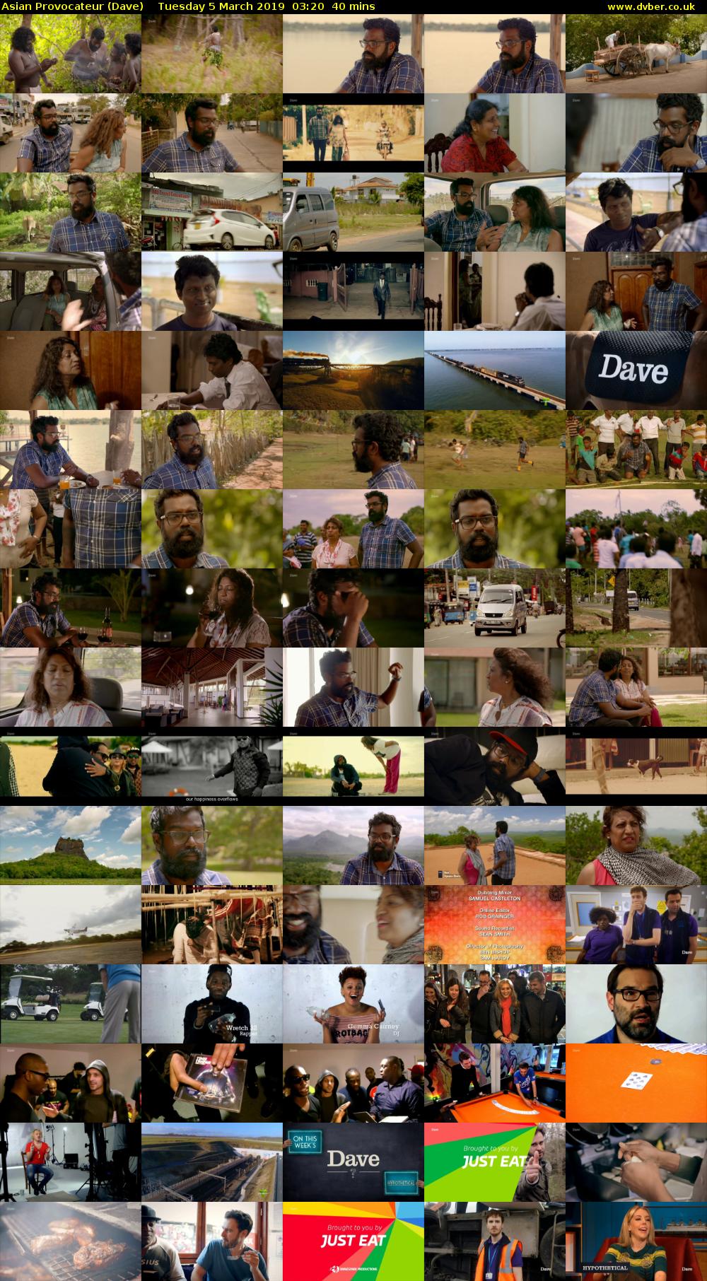 Asian Provocateur (Dave) Tuesday 5 March 2019 03:20 - 04:00