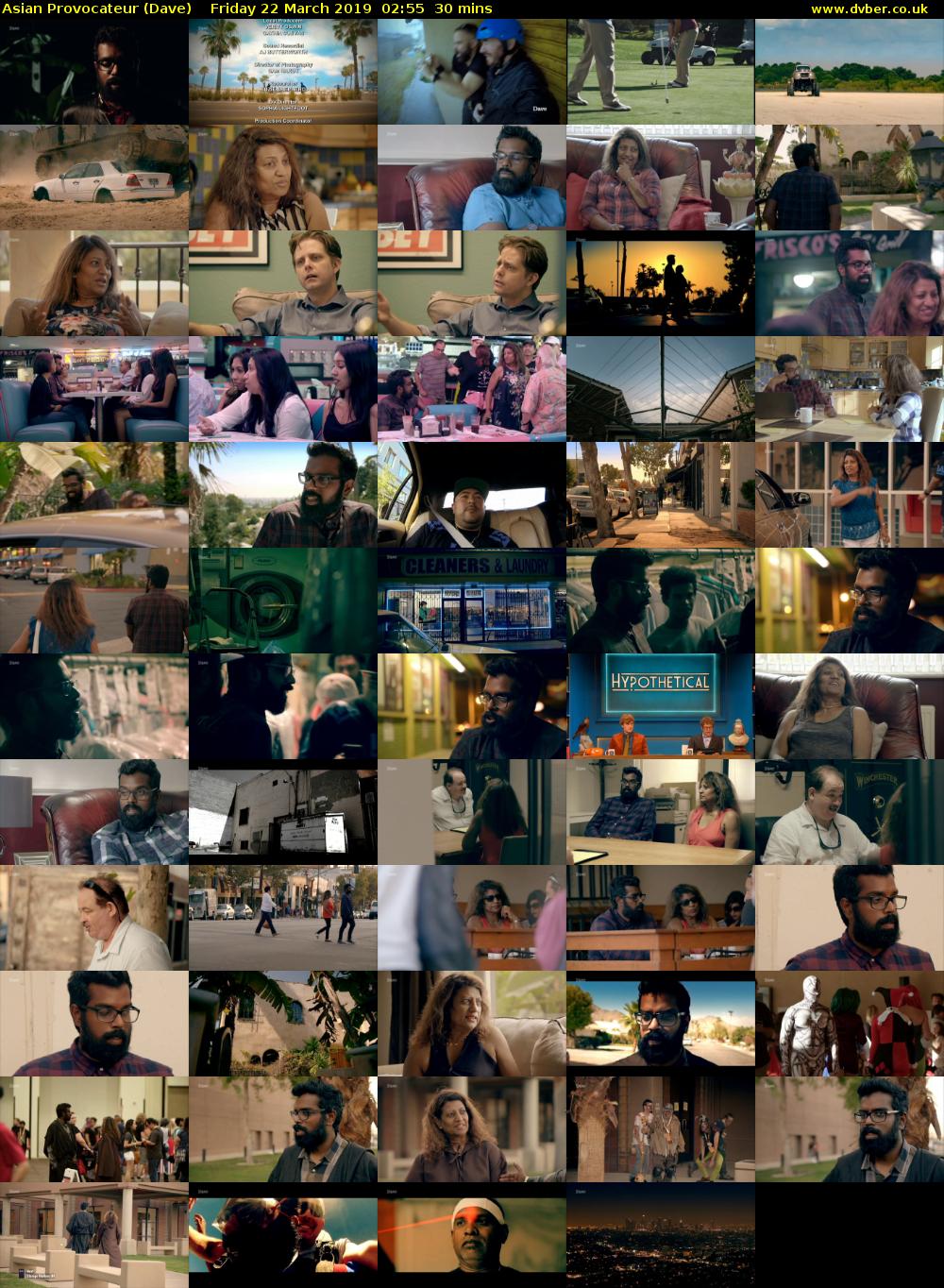 Asian Provocateur (Dave) Friday 22 March 2019 02:55 - 03:25