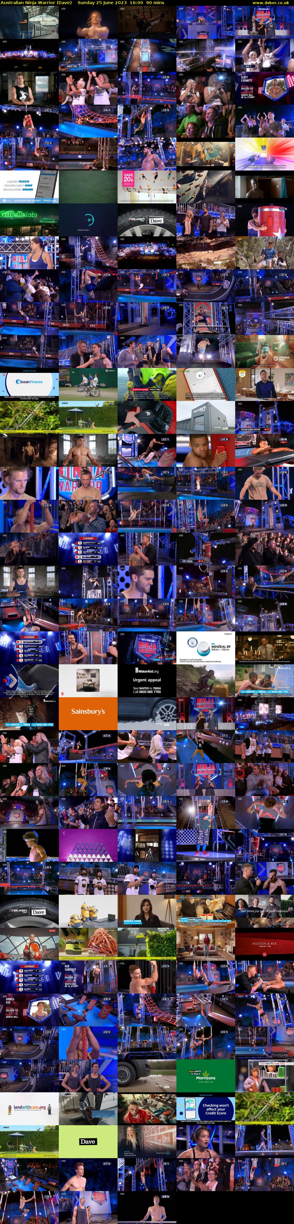 Australian Ninja Warrior (Dave) Sunday 25 June 2023 16:00 - 17:30