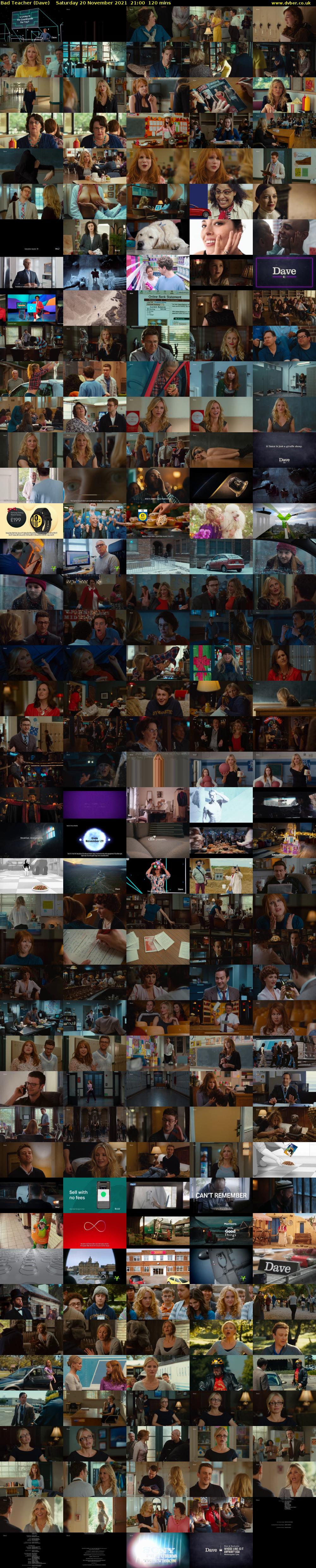 Bad Teacher (Dave) Saturday 20 November 2021 21:00 - 23:00