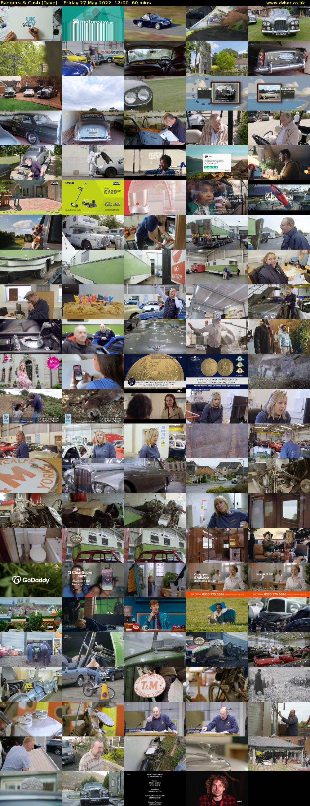 Bangers & Cash (Dave) Friday 27 May 2022 12:00 - 13:00