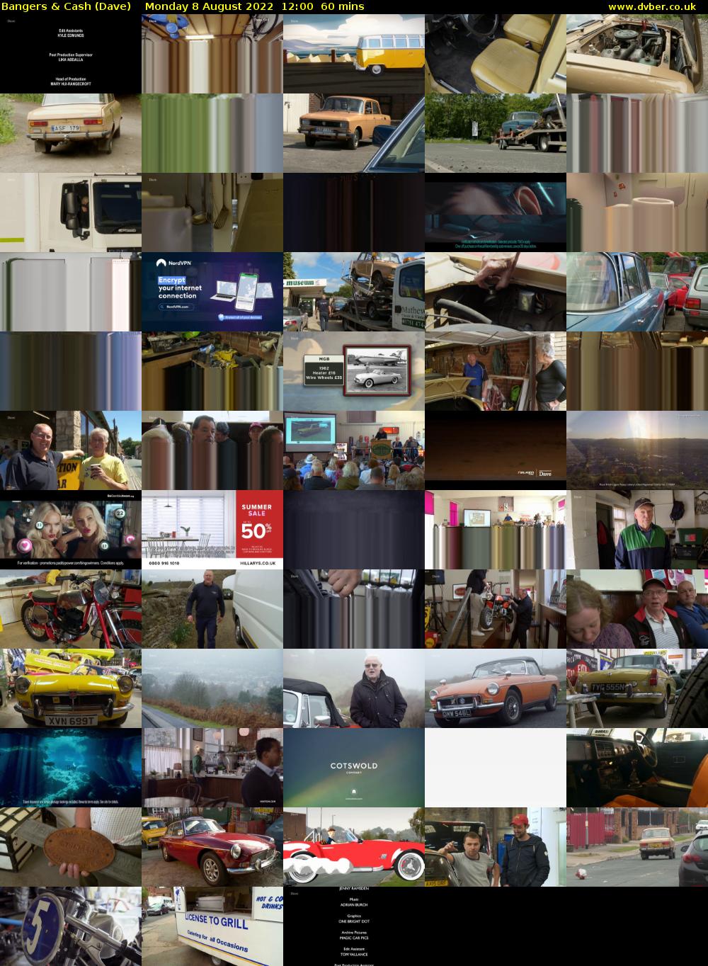 Bangers & Cash (Dave) Monday 8 August 2022 12:00 - 13:00