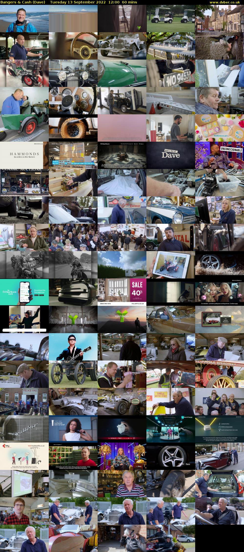 Bangers & Cash (Dave) Tuesday 13 September 2022 12:00 - 13:00