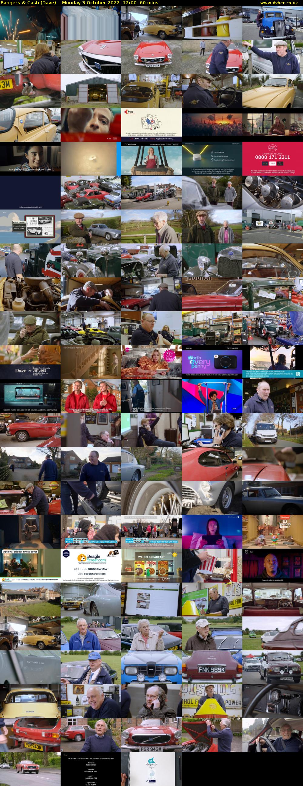 Bangers & Cash (Dave) Monday 3 October 2022 12:00 - 13:00