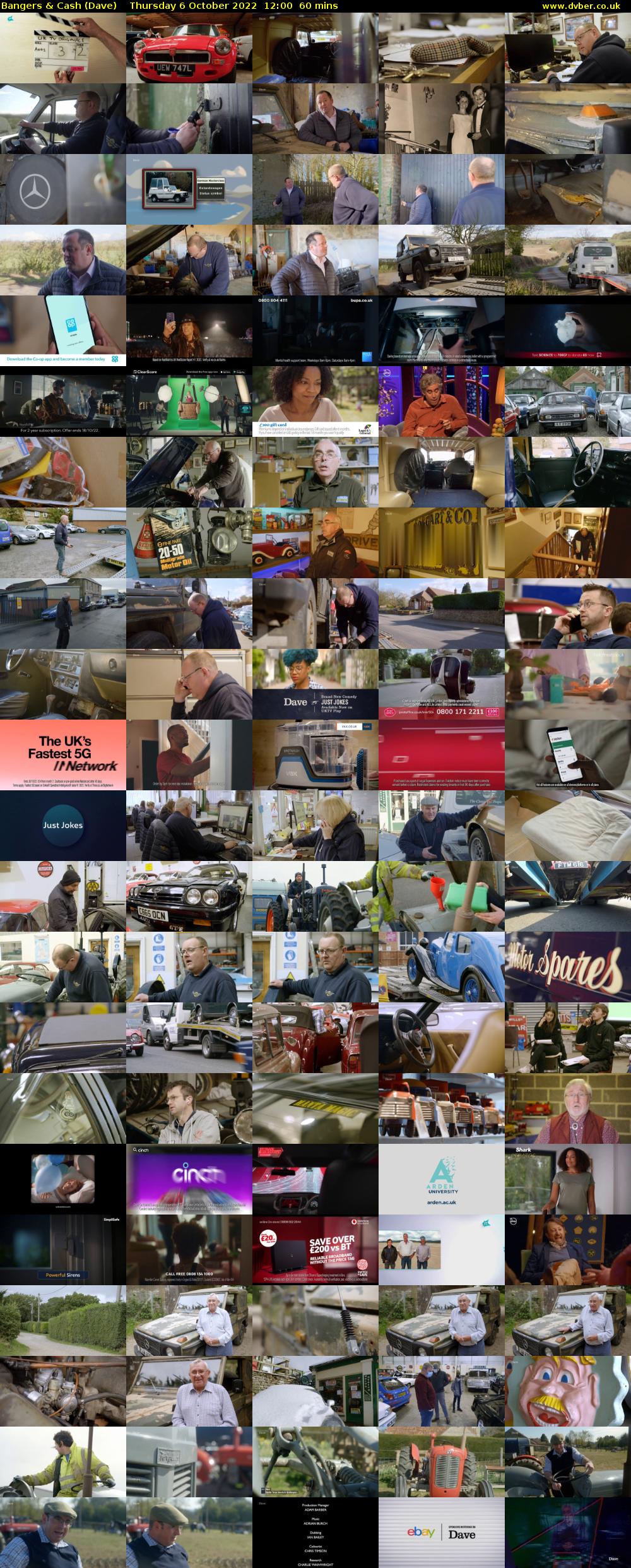 Bangers & Cash (Dave) Thursday 6 October 2022 12:00 - 13:00