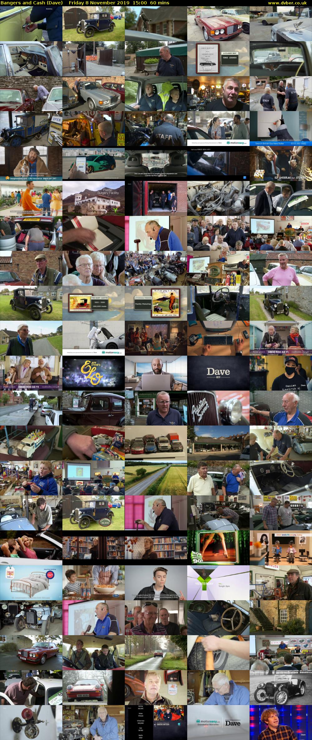 Bangers and Cash (Dave) Friday 8 November 2019 15:00 - 16:00