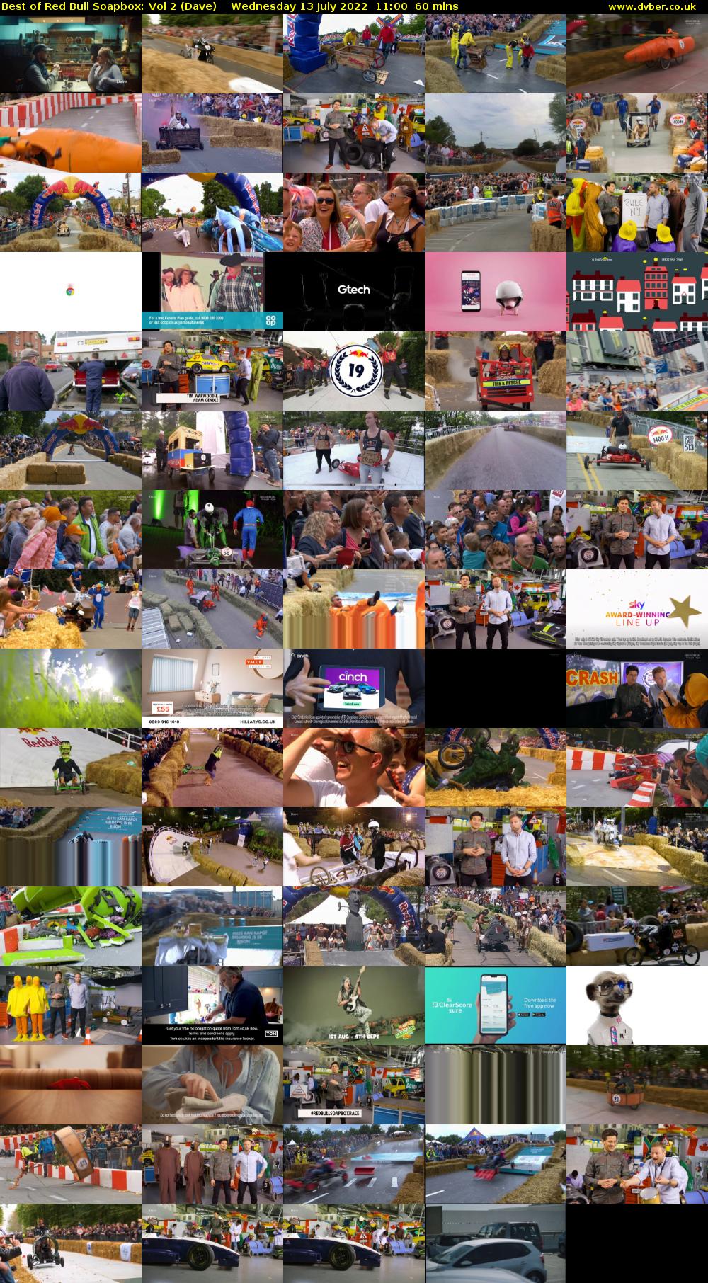 Best of Red Bull Soapbox: Vol 2 (Dave) Wednesday 13 July 2022 11:00 - 12:00