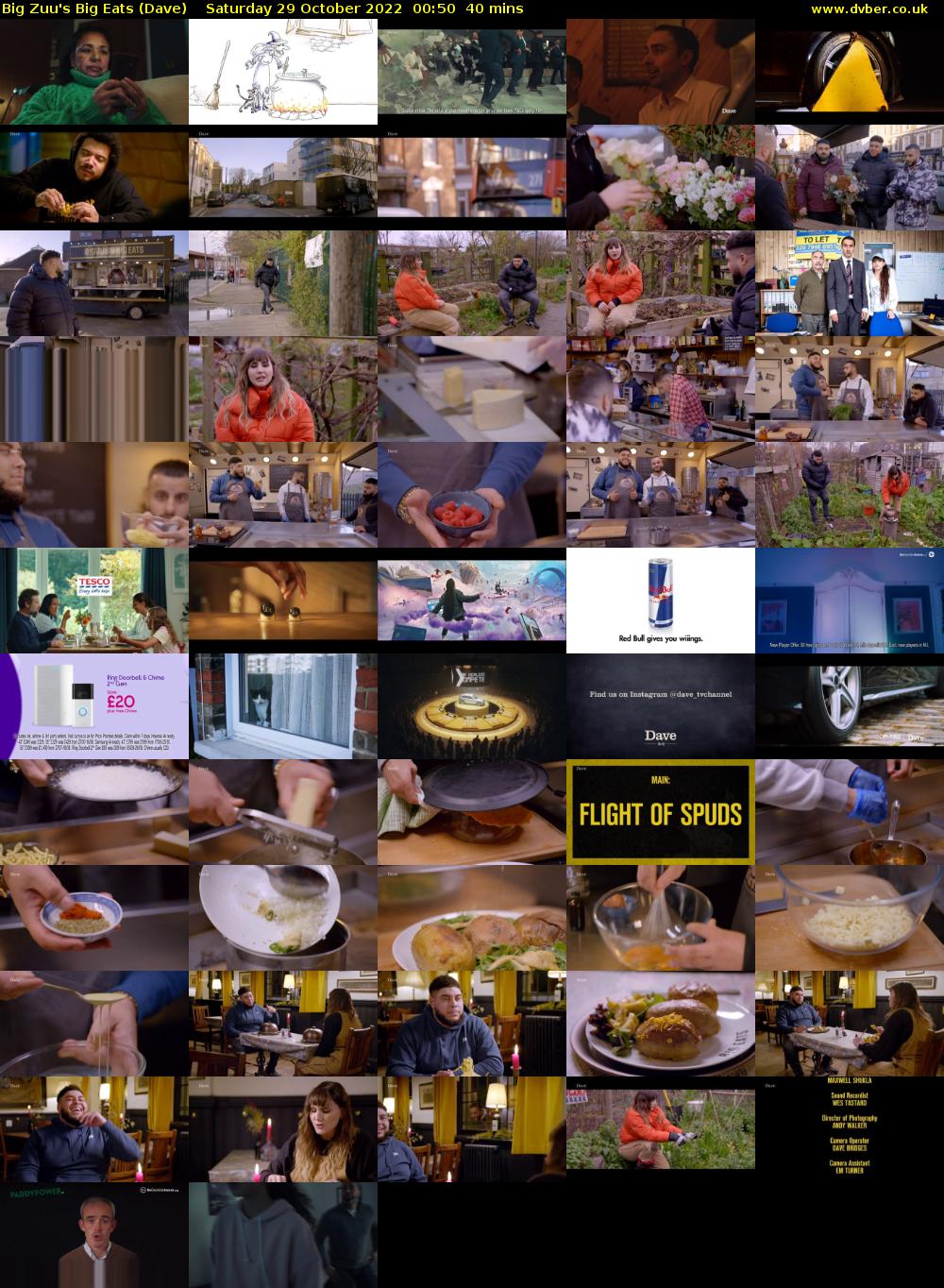 Big Zuu's Big Eats (Dave) Saturday 29 October 2022 00:50 - 01:30