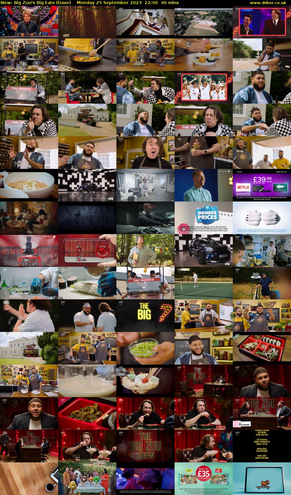 Big Zuu's Big Eats (Dave) Monday 25 September 2023 22:00 - 22:40