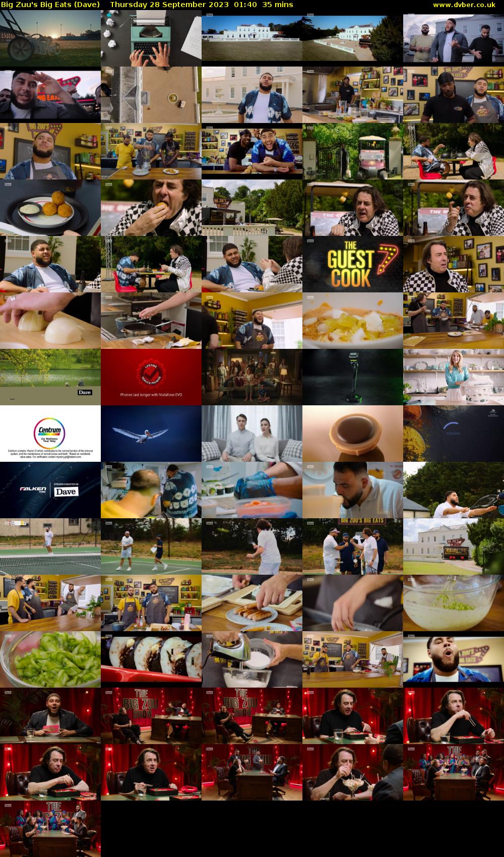 Big Zuu's Big Eats (Dave) Thursday 28 September 2023 01:40 - 02:15
