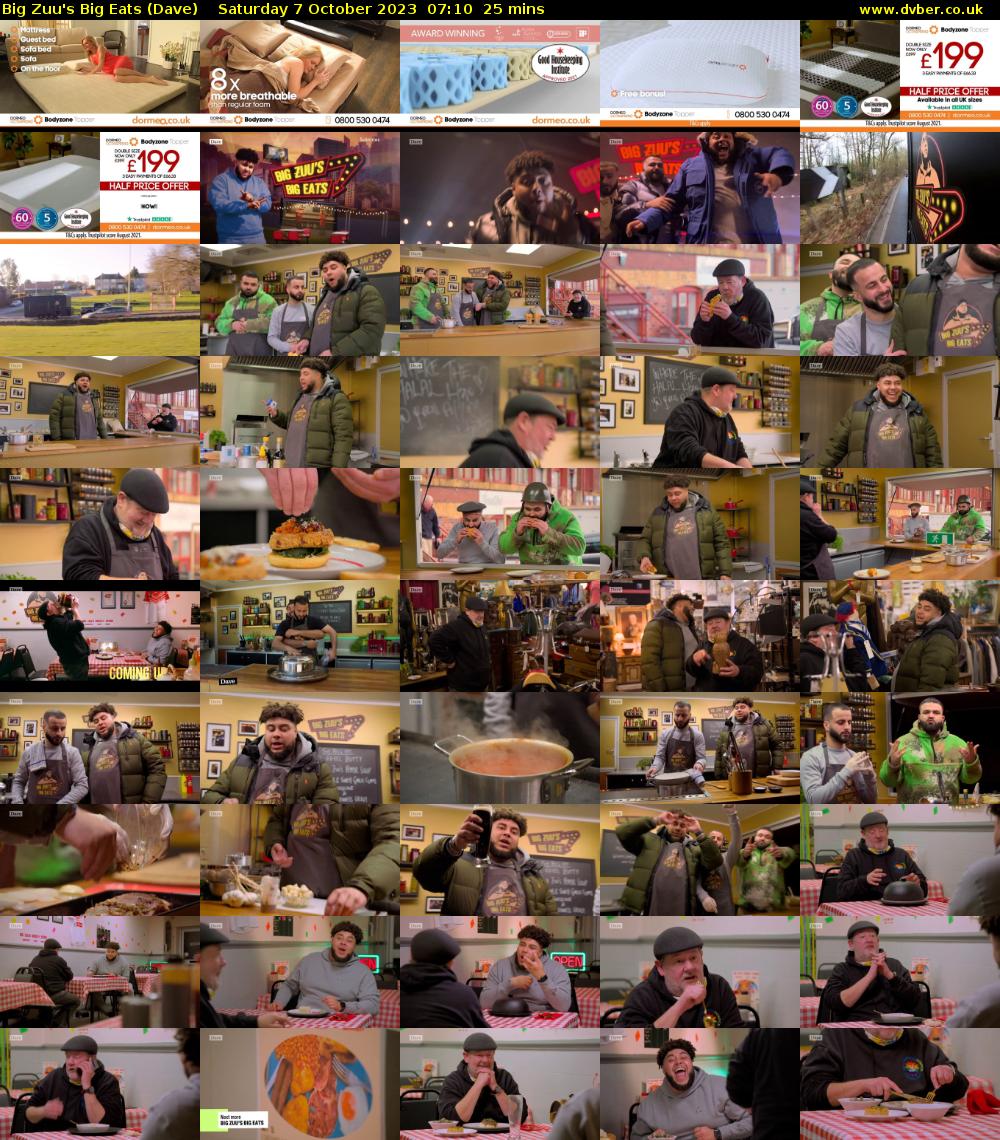 Big Zuu's Big Eats (Dave) Saturday 7 October 2023 07:10 - 07:35
