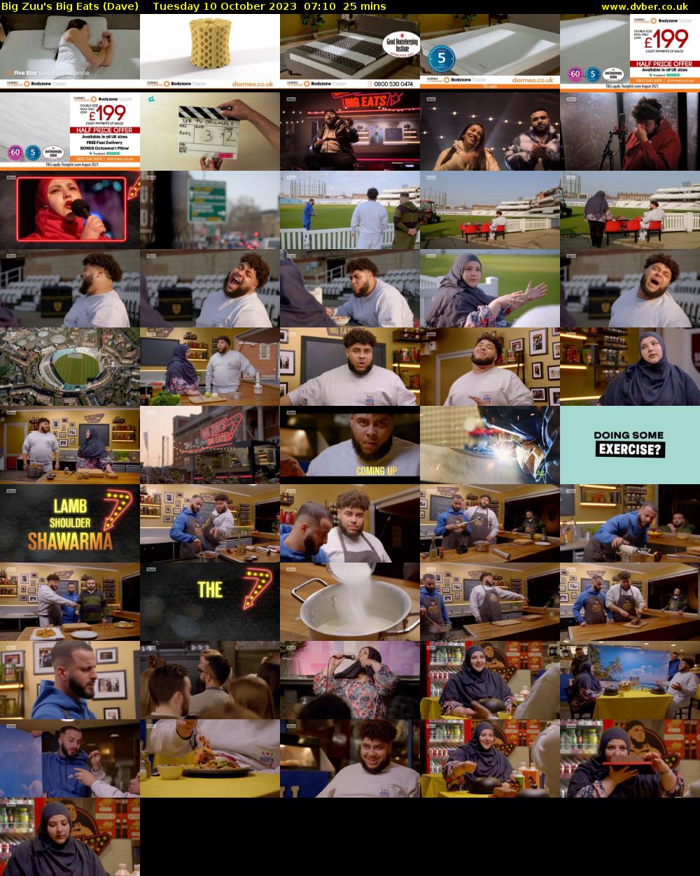 Big Zuu's Big Eats (Dave) Tuesday 10 October 2023 07:10 - 07:35