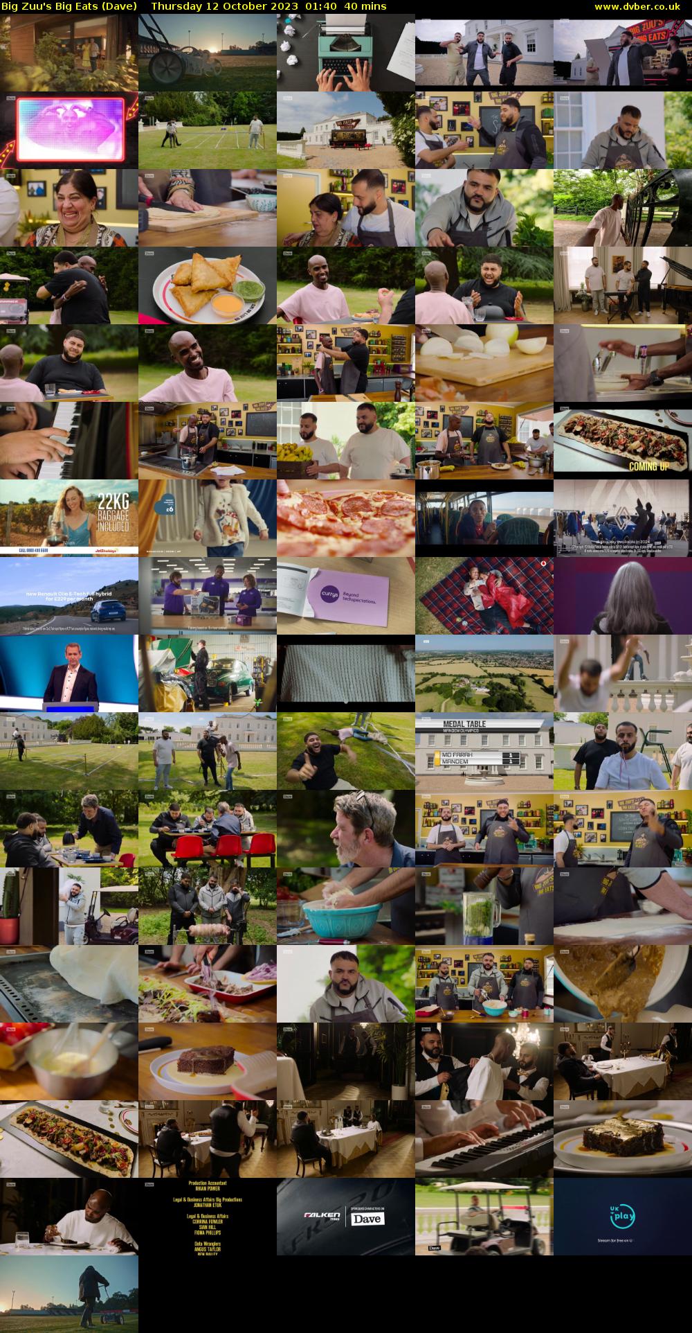 Big Zuu's Big Eats (Dave) Thursday 12 October 2023 01:40 - 02:20