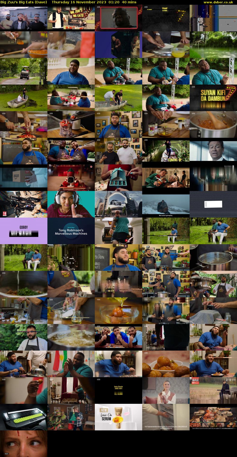 Big Zuu's Big Eats (Dave) Thursday 16 November 2023 01:20 - 02:00