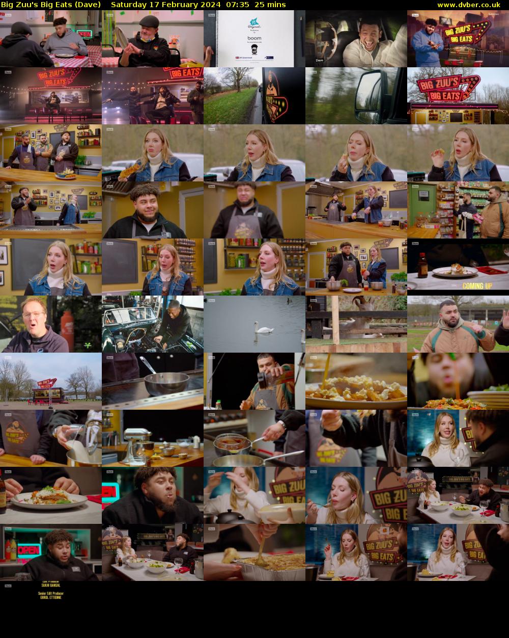 Big Zuu's Big Eats (Dave) Saturday 17 February 2024 07:35 - 08:00