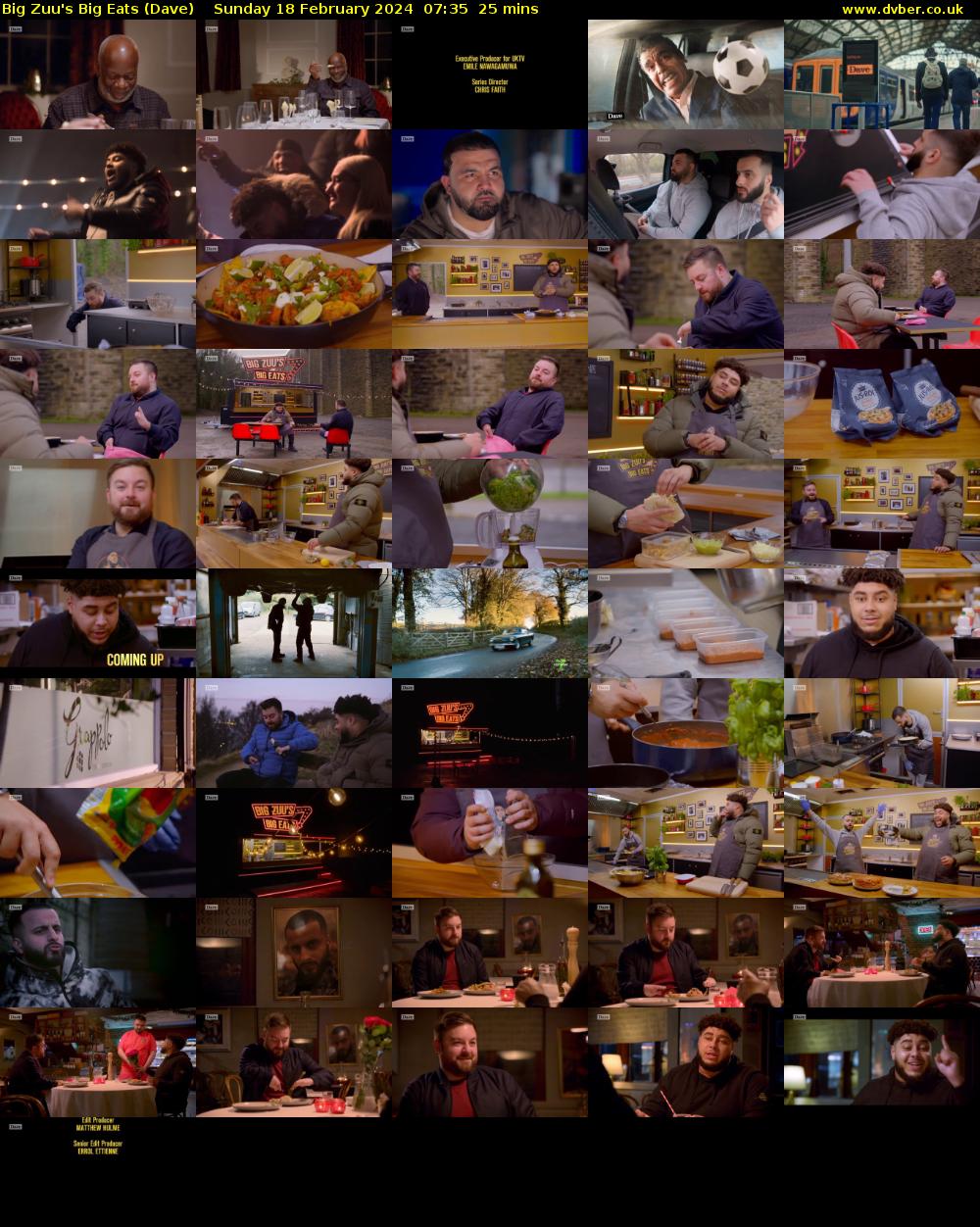 Big Zuu's Big Eats (Dave) Sunday 18 February 2024 07:35 - 08:00