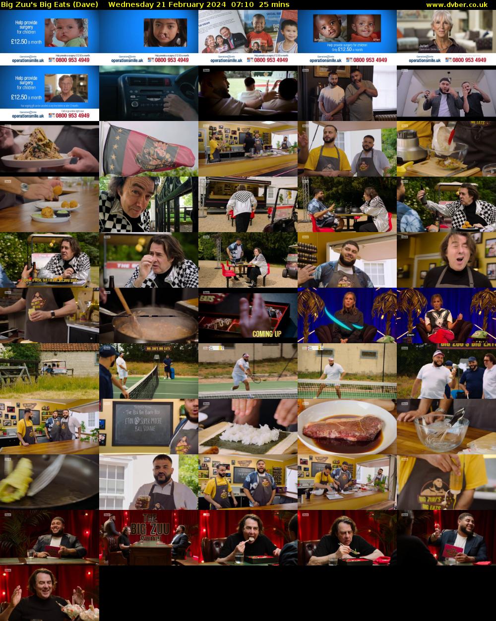 Big Zuu's Big Eats (Dave) Wednesday 21 February 2024 07:10 - 07:35