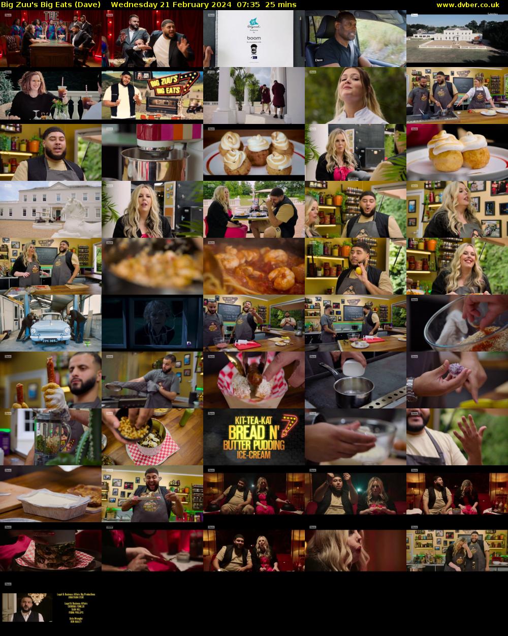 Big Zuu's Big Eats (Dave) Wednesday 21 February 2024 07:35 - 08:00