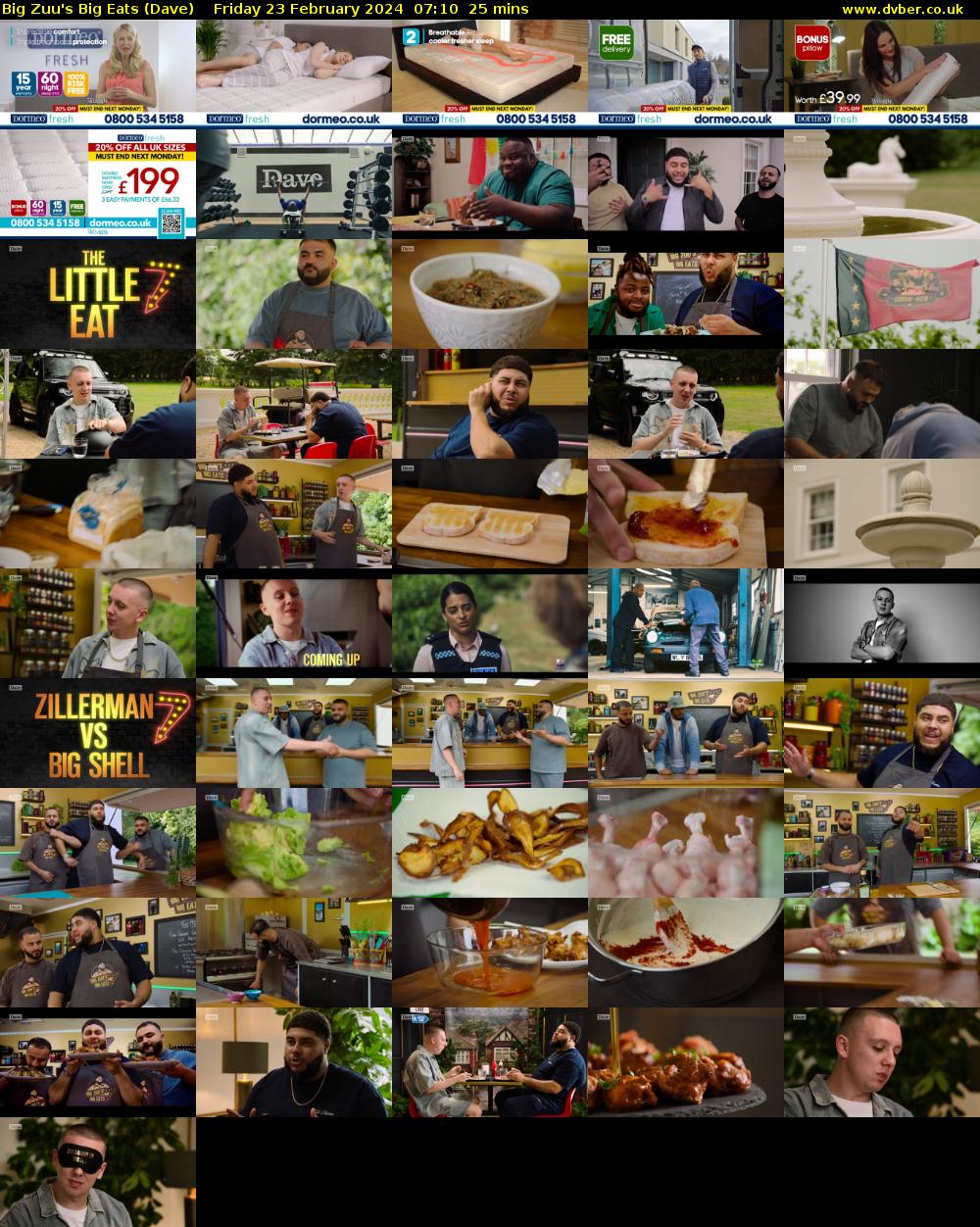 Big Zuu's Big Eats (Dave) Friday 23 February 2024 07:10 - 07:35