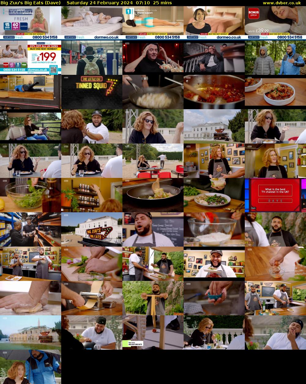 Big Zuu's Big Eats (Dave) Saturday 24 February 2024 07:10 - 07:35