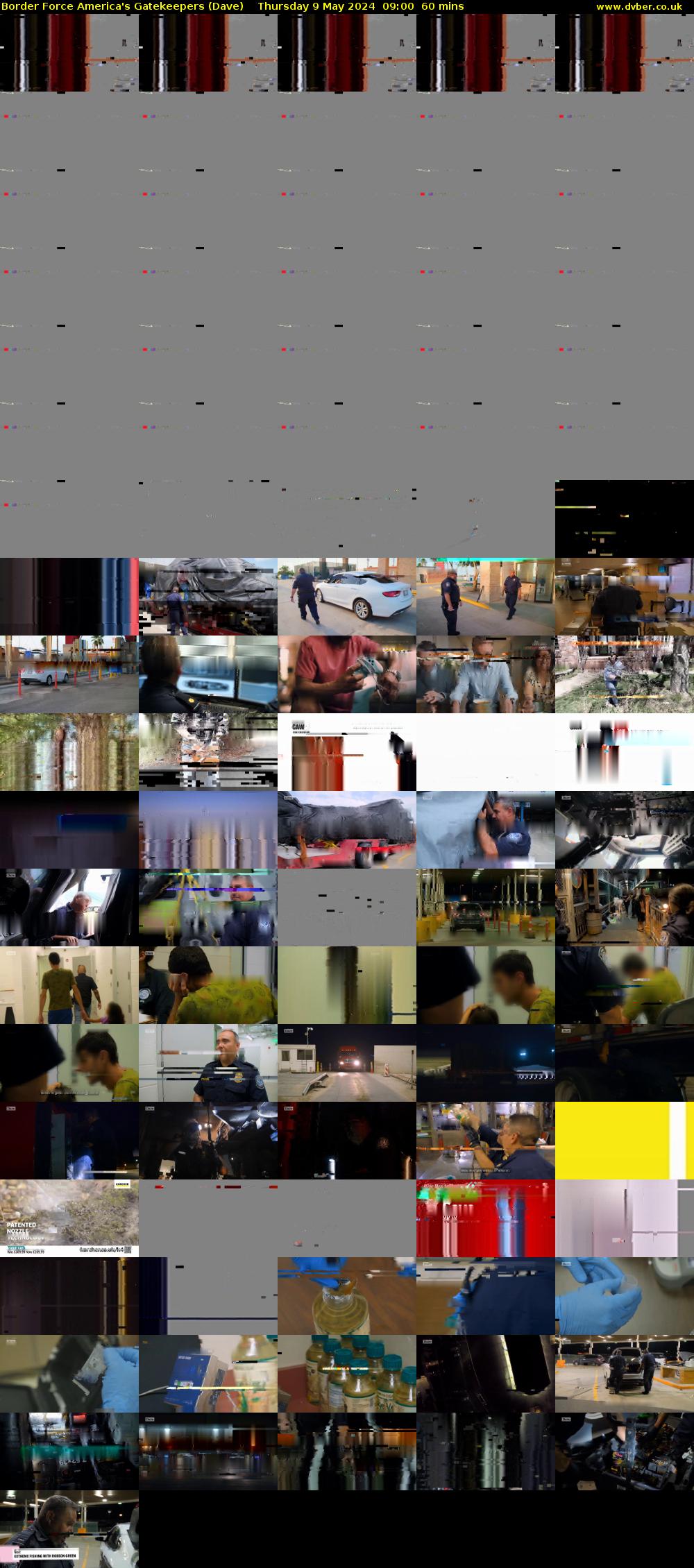 Border Force America's Gatekeepers (Dave) Thursday 9 May 2024 09:00 - 10:00