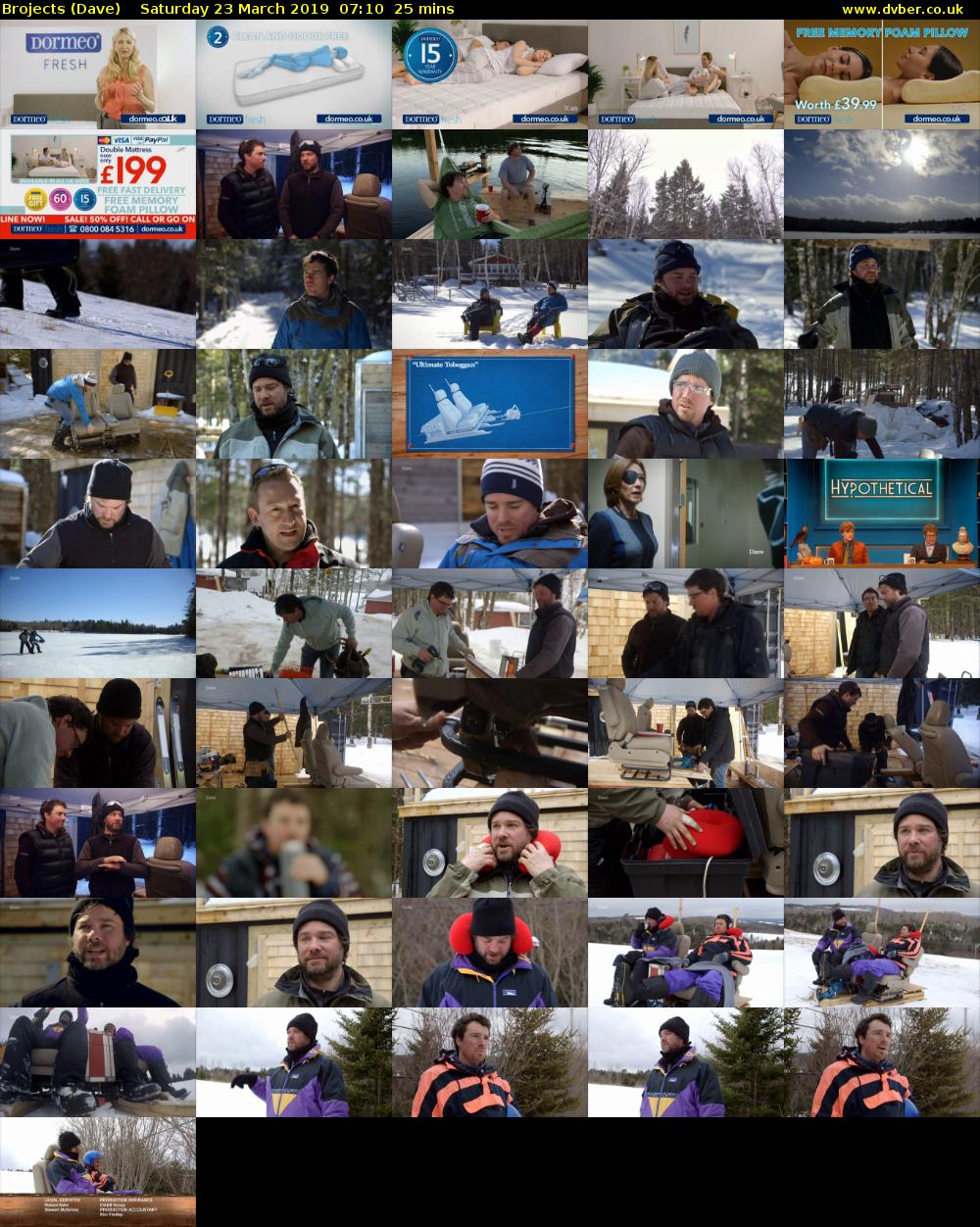 Brojects (Dave) Saturday 23 March 2019 07:10 - 07:35