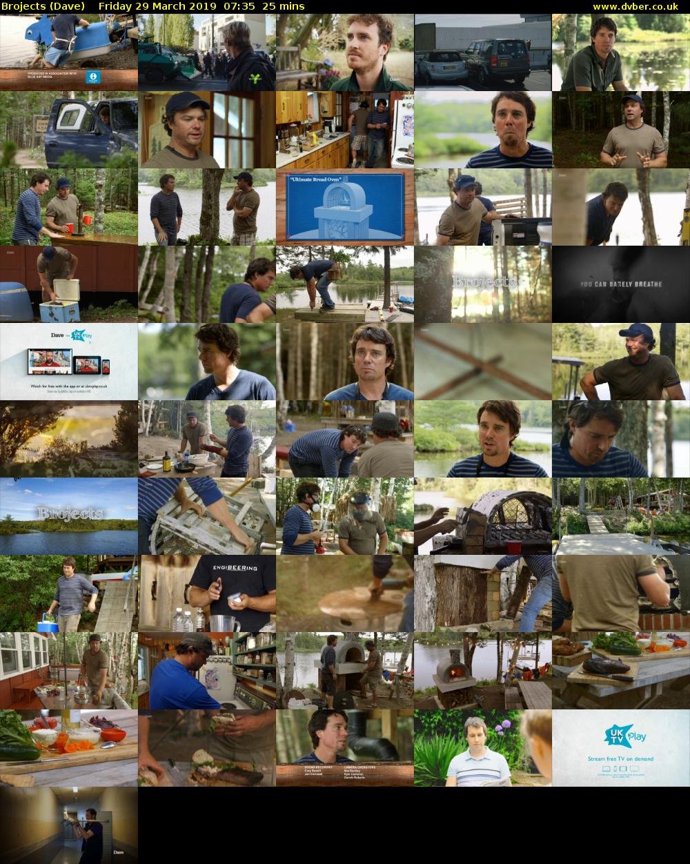 Brojects (Dave) Friday 29 March 2019 07:35 - 08:00