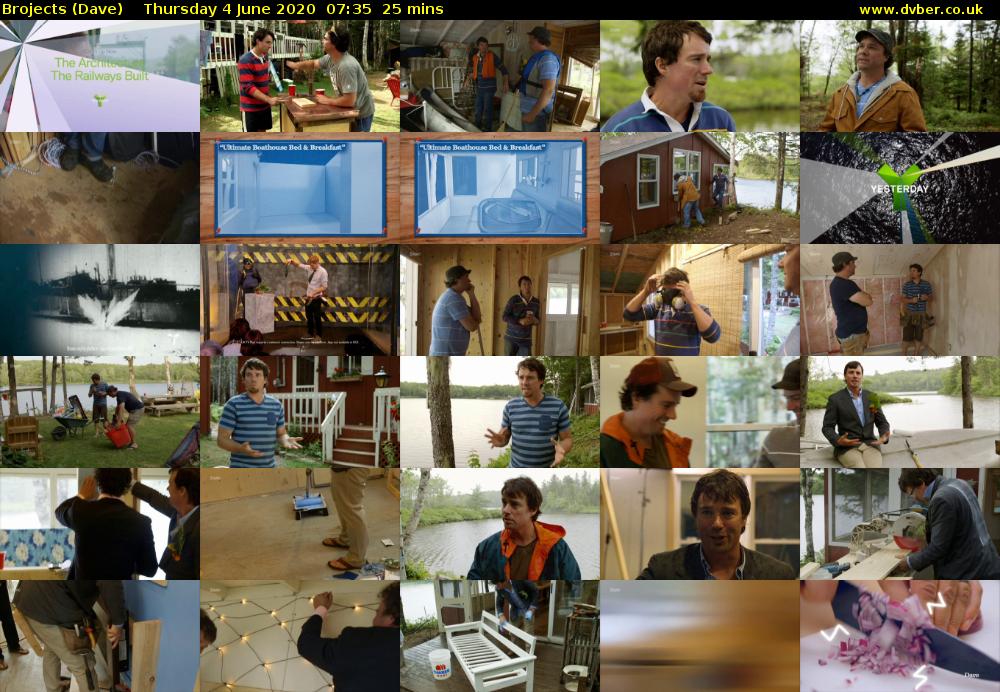 Brojects (Dave) Thursday 4 June 2020 07:35 - 08:00