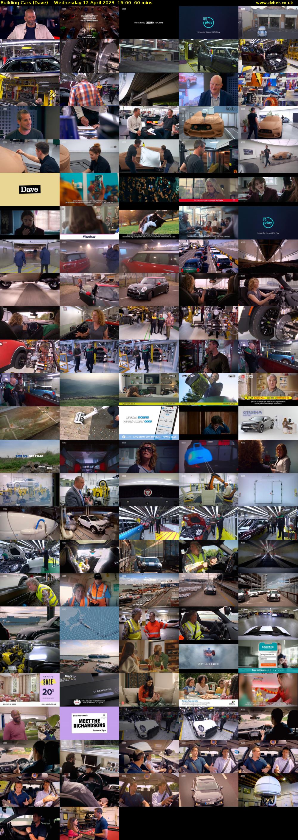 Building Cars (Dave) Wednesday 12 April 2023 16:00 - 17:00