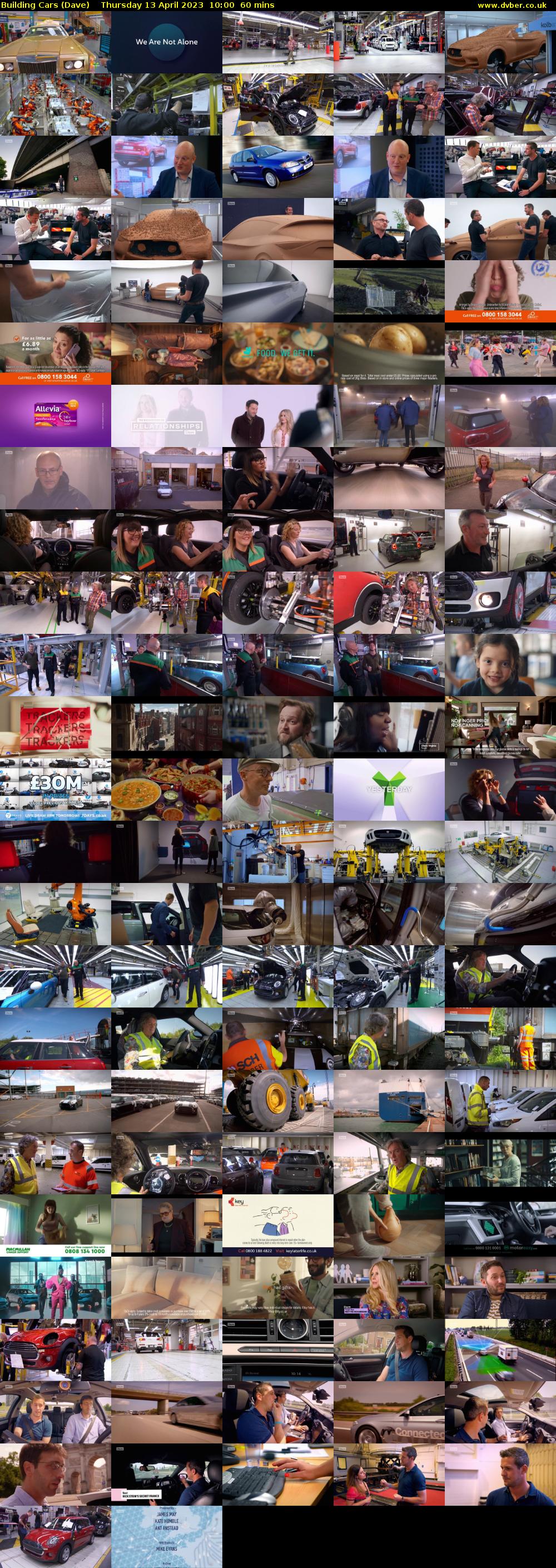 Building Cars (Dave) Thursday 13 April 2023 10:00 - 11:00
