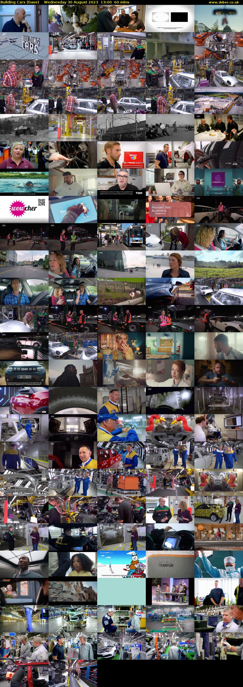 Building Cars (Dave) Wednesday 30 August 2023 13:00 - 14:00