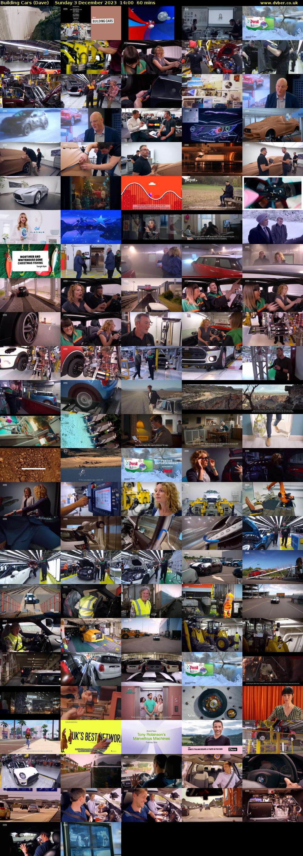 Building Cars (Dave) Sunday 3 December 2023 14:00 - 15:00