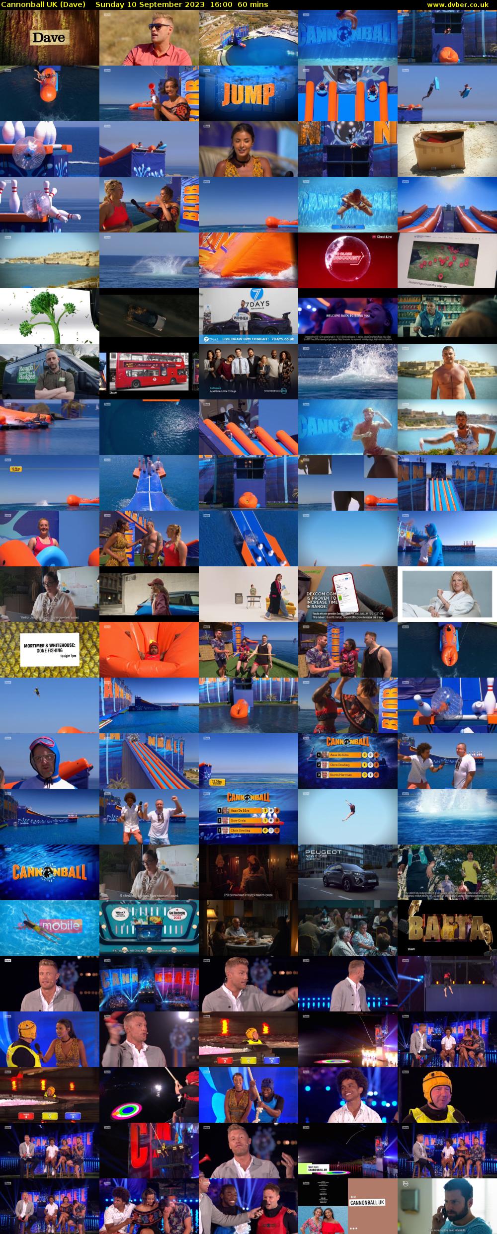 Cannonball UK (Dave) Sunday 10 September 2023 16:00 - 17:00