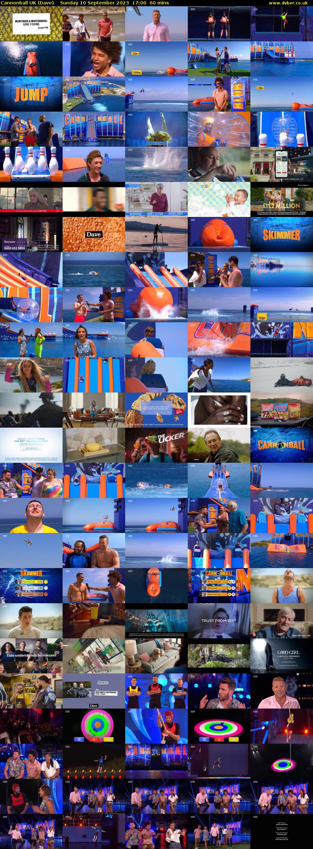 Cannonball UK (Dave) Sunday 10 September 2023 17:00 - 18:00